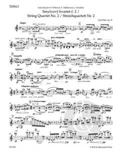 Streichquartett Nr. 2 op. 31 von Josef Suk im Alle Noten Shop kaufen (Stimmensatz)