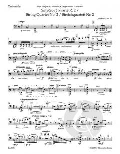 Streichquartett Nr. 2 op. 31 von Josef Suk im Alle Noten Shop kaufen (Stimmensatz)
