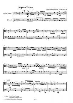 Suonata à Viola da Gamba von Baldassare Galuppi im Alle Noten Shop kaufen (Partitur)