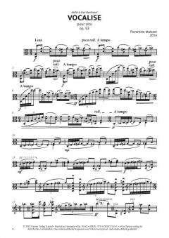 Vocalise von Florentine Mulsant 