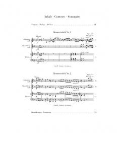 Konzertstücke op. 113 und 114 von Felix Mendelssohn Bartholdy für Klarinette, Bassetthorn (2 Klarinetten) und Klavier im Alle Noten Shop kaufen