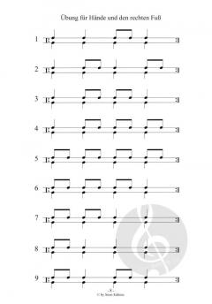 Schlagzeugunterricht 'von Anfang an' - Rhythmusschulung (Jürgen Nießner) 