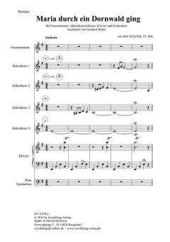 Maria durch ein Dornwald ging 