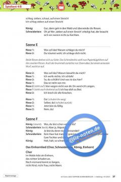 Das tapfere Schneiderlein nach den Gebrüder Grimm 