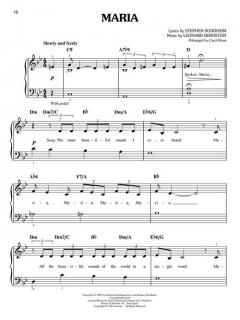 West Side Story - Easy Piano Play-Along Vol.18 von Leonard Bernstein 