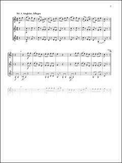 6 kleine Stücke op. 30 von Franz Alexander Pössinger für 3 Hörner