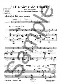 Histoires De Chats von Christian Manen 