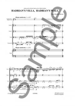 Hadrian's VIlla, Hadrian's Wall (Peter Maxwell Davies) 