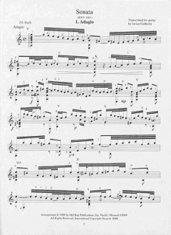 J. S. Bach Transcriptions For Classic Guitar von J.S. Bach 