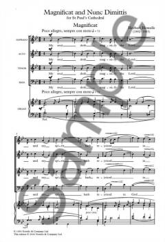 Magnificat And Nunc Dimittis - St Paul's von Herbert Howells 