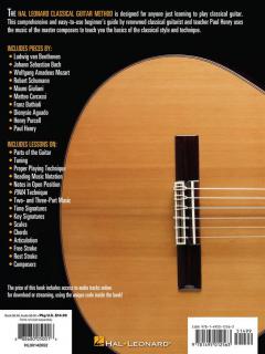 The Hal Leonard Classical Guitar Method (Tab Edition, Audio Online) 