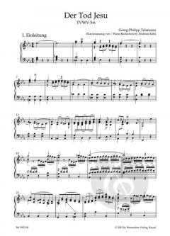Der Tod Jesu von Georg Philipp Telemann 