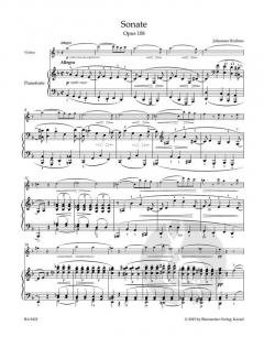 Sonate für Violine und Klavier d-Moll op. 108 von Johannes Brahms im Alle Noten Shop kaufen