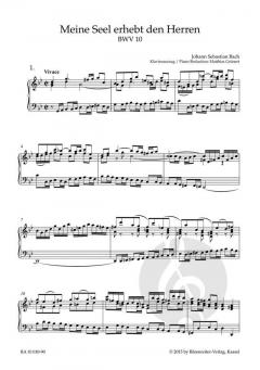 Meine Seel erhebt den Herren BWV 10 (J.S. Bach) 