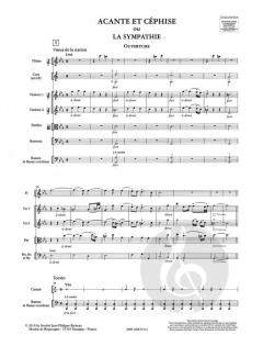 Symphonien: Acante et Céphise ou La sympathie RCT 21 von Jean-Philippe Rameau 