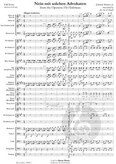 Nein mit solchen Advokaten (Johann Strauss (Sohn)) 