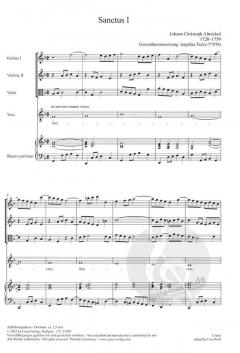 Sanctus I (Johann Christoph Altnickol) 
