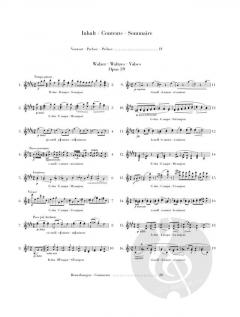 Walzer op. 39 von Johannes Brahms 