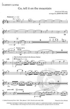 Go, tell it on the mountain von John Rutter 