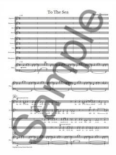 To The Sea (Score/Parts) (Bryce Dessner) 