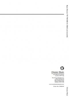 To The Sea (Vocal Score) (Bryce Dessner) 