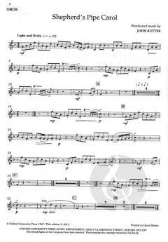 Shepherd's Pipe Carol (John Rutter) 