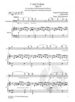 1er Nocturne op. 14 von August-Joseph Franchomme 