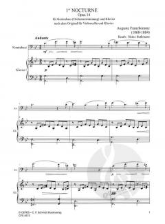 1er Nocturne op. 14 von August-Joseph Franchomme 