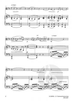 Brise du Mer - Impromptu von Ruggero Leoncavallo für Viola und Klavier nach dem Original für Violoncello und Klavier im Alle Noten Shop kaufen