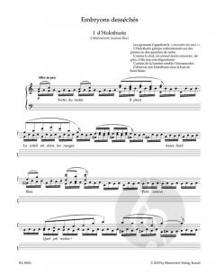 Embryons desséchés von Jens Rosteck für Klavier im Alle Noten Shop kaufen