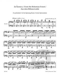 Aus dem Böhmerwalde op. 68 von Antonín Cubr für Klavier zu 4 Händen im Alle Noten Shop kaufen