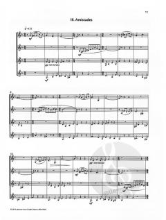 Mexican Fantasies von Mike Curtis für Klarinettenquartett im Alle Noten Shop kaufen