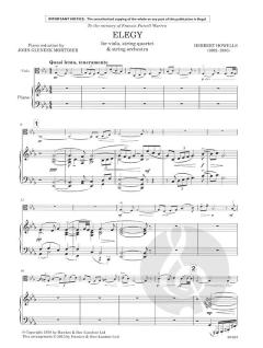 Elegy von Herbert Howells 