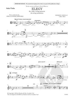 Elegy von Herbert Howells 