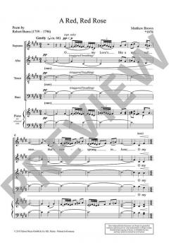 A Red, Red Rose von Matthew Brown 