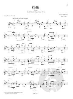 The Music Of Albéniz op. 47 Vol. 1 von Isaac Albeniz 