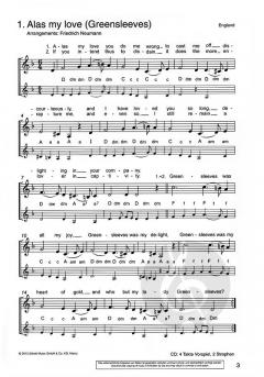 Die schönsten Folksongs (mit CD) 