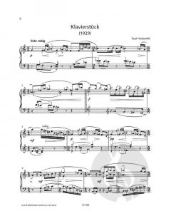 Drei frühe Stücke von Paul Hindemith 