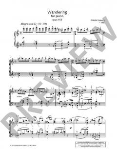 Wandering op. 153 von Nikolai Kapustin 