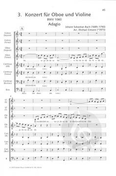 Quer Bach A Cappella von Johann Sebastian Bach 