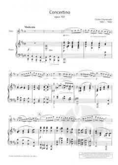 Concertino op. 107 von Cecile Chaminade 