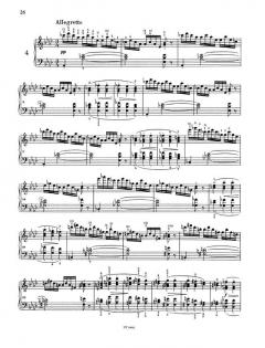 Impromptus op. 90 D 899 von Franz Schubert 