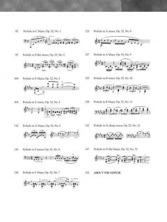 Complete Preludes For Piano von Sergei Rachmaninow 