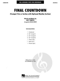 Final Countdown von Joey Tempest für Trompetentrio oder -ensemble im Alle Noten Shop kaufen