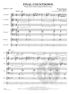 Final Countdown von Joey Tempest für Trompetentrio oder -ensemble im Alle Noten Shop kaufen