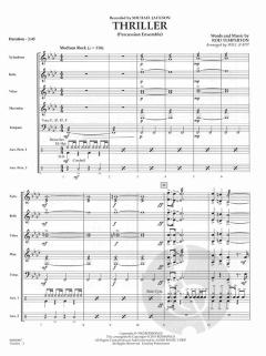 Thriller von Michael Jackson für Percussion Ensemble im Alle Noten Shop kaufen