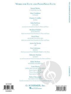 The G. Schirmer Flute Anthology 
