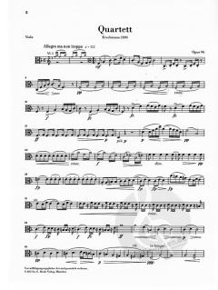 Streichquartett F-dur op. 96 von Antonín Dvorák im Alle Noten Shop kaufen (Stimmensatz) - HN1232
