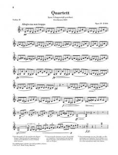 Streichquartett a-moll op. 29 D 804 von Franz Schubert im Alle Noten Shop kaufen (Stimmensatz)