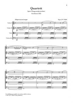 Streichquartett a-moll op. 29 D 804 von Franz Schubert im Alle Noten Shop kaufen